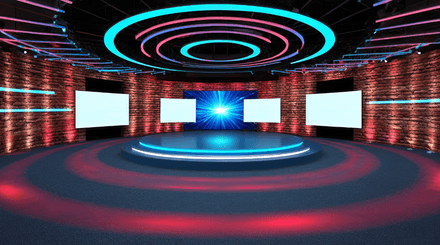 3D Virtual Set - Stage HP 64