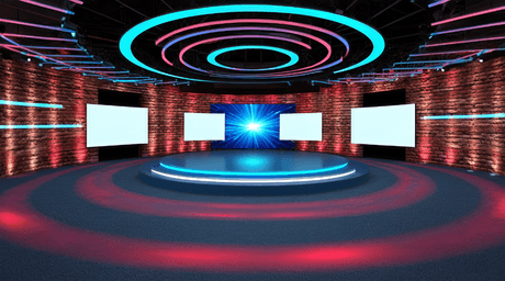 3D Virtual Set - Stage HP 64