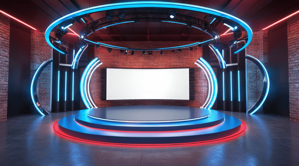 3D Virtual Set - Stage HP 72
