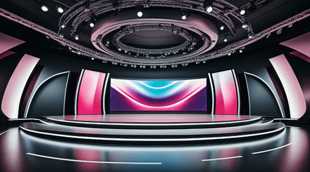 3D Virtual Set - Stage HP 37