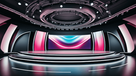 3D Virtual Set - Stage HP 37