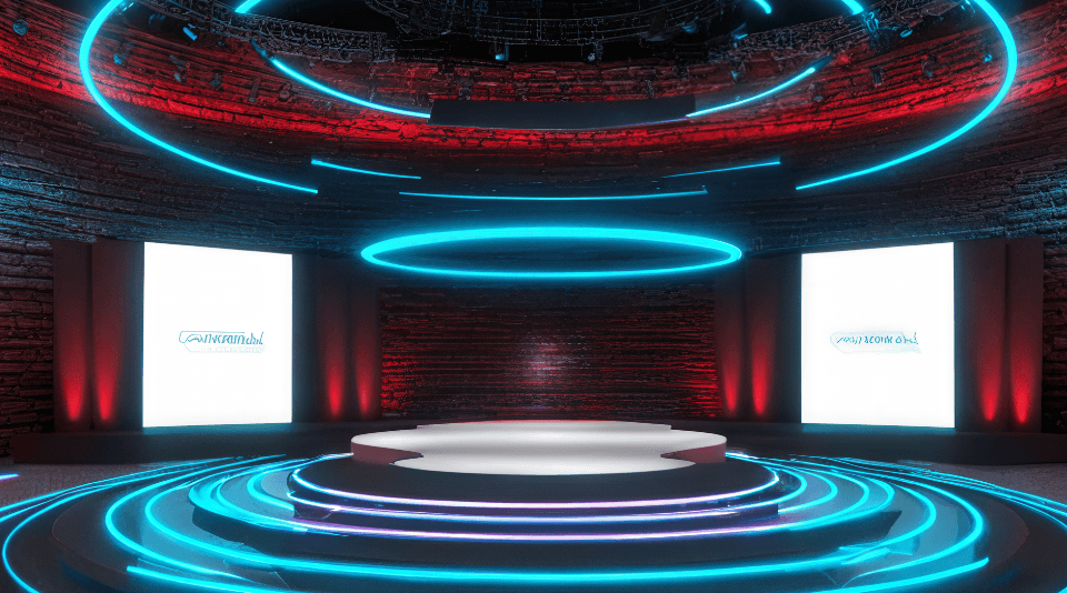 3D Virtual Set - Stage HP 69