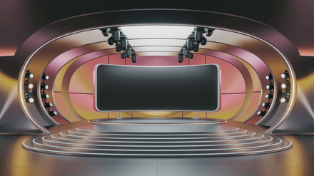 3D Virtual Set - Stage_45