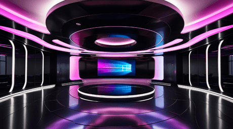 3D Virtual Set - Stage HP 12