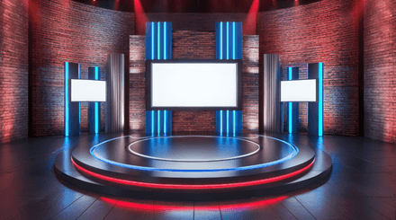 3D Virtual Set - Stage HP 71
