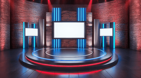 3D Virtual Set - Stage HP 71