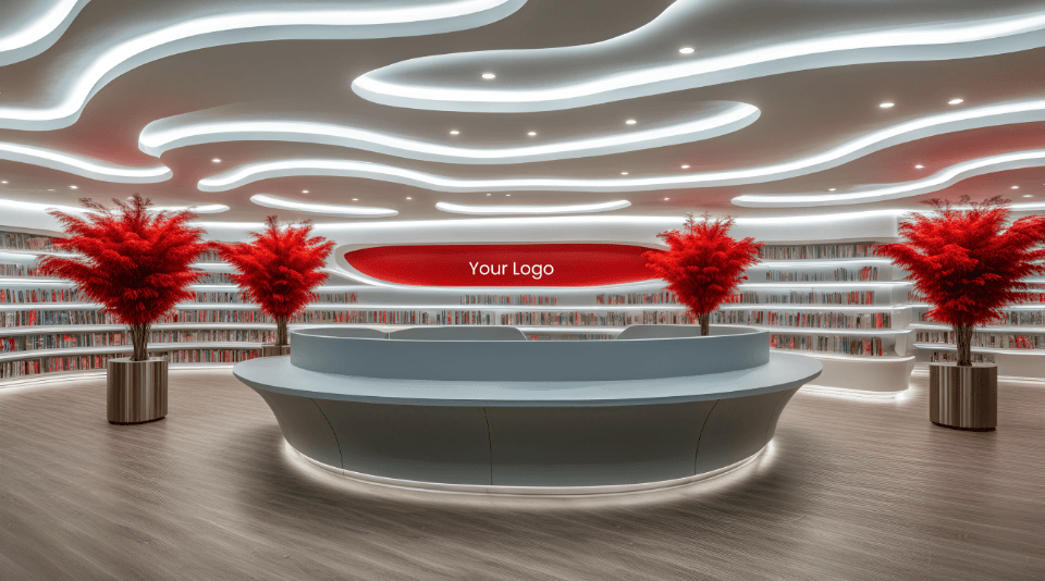 3D Virtual Set - Virtual Studio 4K 78