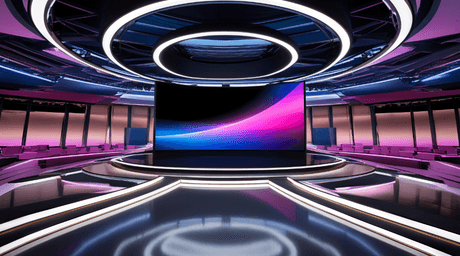 3D Virtual Set - Stage HP 17