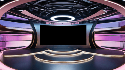 3D Virtual Set - Stage HP 18