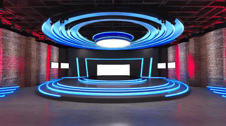 3D Virtual Set - Stage HP 68