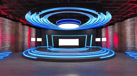 3D Virtual Set - Stage HP 68