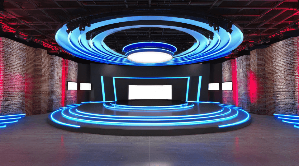 3D Virtual Set - Stage HP 68