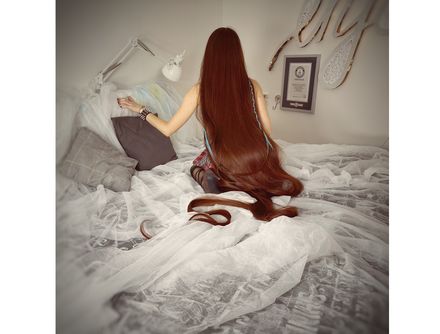Rapunzel in Bed — Part 1 (set of 35 photos)
