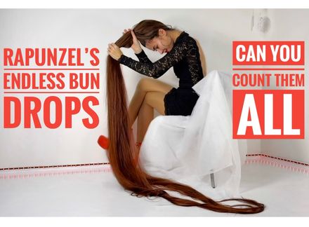 Rapunzel’s endless bun drops-Can YOU count them all?