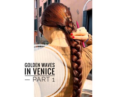 Golden Waves in Venice — Part 1 🖤