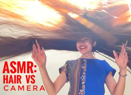 ASMR: 270CM+ HAIR VS CAMERA RAPUNZEL HAIR SPA