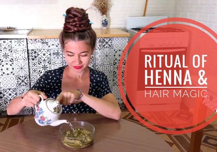 A Ritual of Henna &amp; Hair Magic — Real Rapunzel’s Sacred Care 