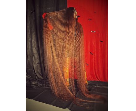 🖤HALLOWEEN RAPUNZEL — 270 CM OF DARK HAIR MAGIC 🖤(34 Photos) 
