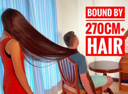 BOUND BY 270CM+ HAIR – A Devoted Fan’s Ultimate Rapunzel Dream