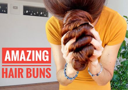 Amazing hair buns