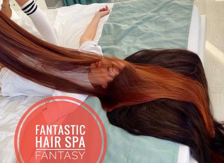 Tangled Whispers: Fantastic Hair Spa Fantasy
