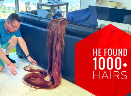 HE THOUGHT IT WAS TRASH… UNTIL HE FOUND HER — 1000+ HAIRS &amp; A REAL RAPUNZEL