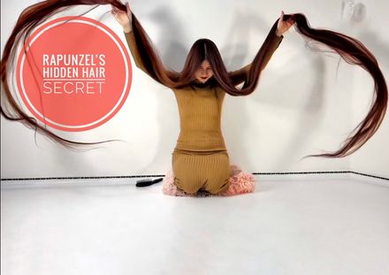 Rapunzel’s hidden hair secret-a mesmerising unveiling 
