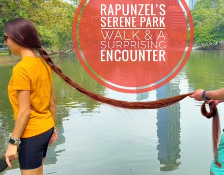 Rapunzel’s Serene Park Walk &amp; a Surprising Encounter