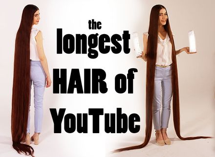 Girl with the longest hair of Youtube - Rapunzel shooting