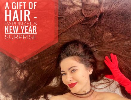 A GIFT OF HAIR — RAPUNZEL’S NEW YEAR SURPRISE