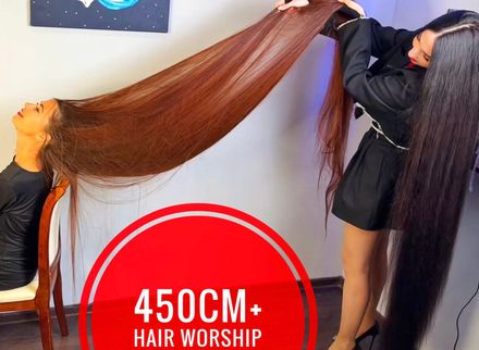 2 REAL-LIFE RAPUNZELS… 450CM+ HAIR WORSHIP YOU CAN’T LOOK AWAY FROM
