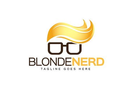 Blonde Nerd Logo