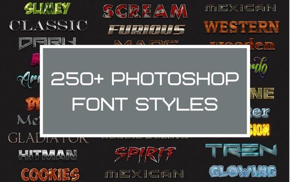 Photoshop Text Effects Bundle