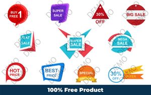 Sale Sticker Tag 2 (Editable Graphics)