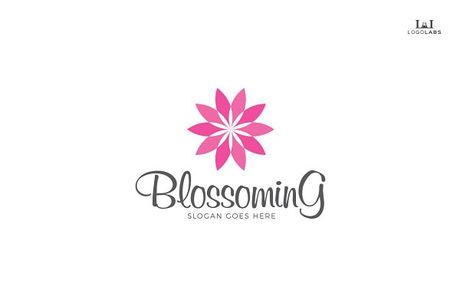 Blossoming Flower Logo