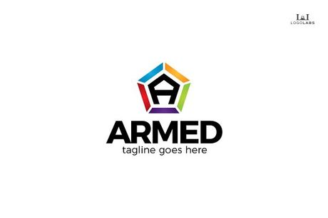 Armed - Colorful Letter A Logo