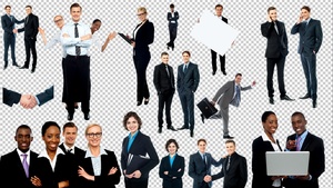 Business Transparent Images Pack