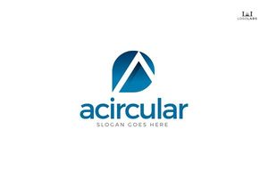 Acircular - Letter A Logo