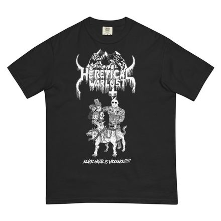 Heretical Warlust "Black Metal Is Violence" Shirt