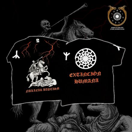 Nuklear Baptism - &quot;Extinción Humana&quot; Shirt