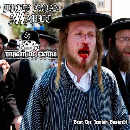 Dragón de Hierro / White Aryan Assault - Beat The Jewish Bastard (CD)