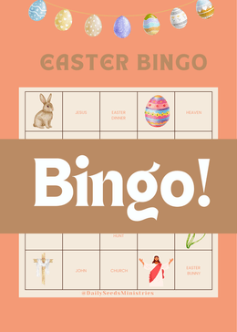 Easter Bingo Sheet