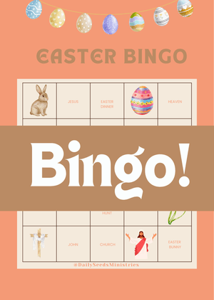 Easter Bingo Sheet