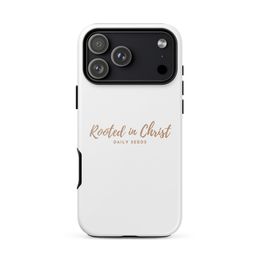 Rooted In Christ Tough iPhone Case