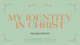 My Identity In Christ | Free PDF Mini Course 