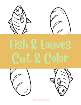Fish &amp; Loaves Cut &amp; Color Activity