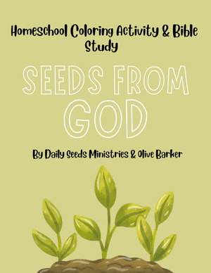 Seeds From God Coloring eBook