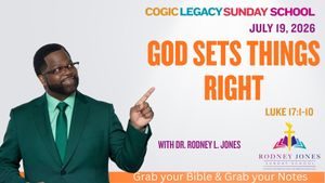 God Sets Things Right