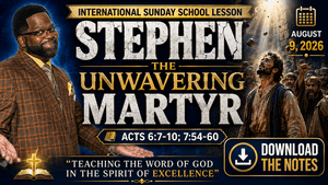 Stephen The Unwavering Martyr