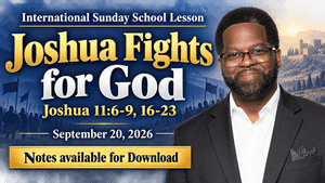 Joshua Fights for God